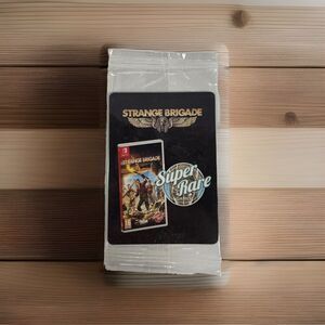 Strange Brigade Super Rare Games SRG#71 Nintendo Switch Sealed Trading Card Pack